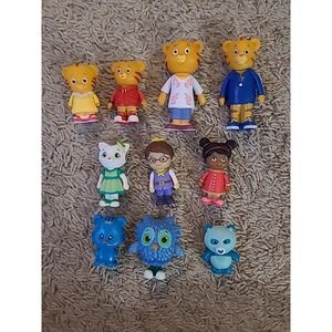 Daniel Tiger's Neighborhood Figures Lot of 10